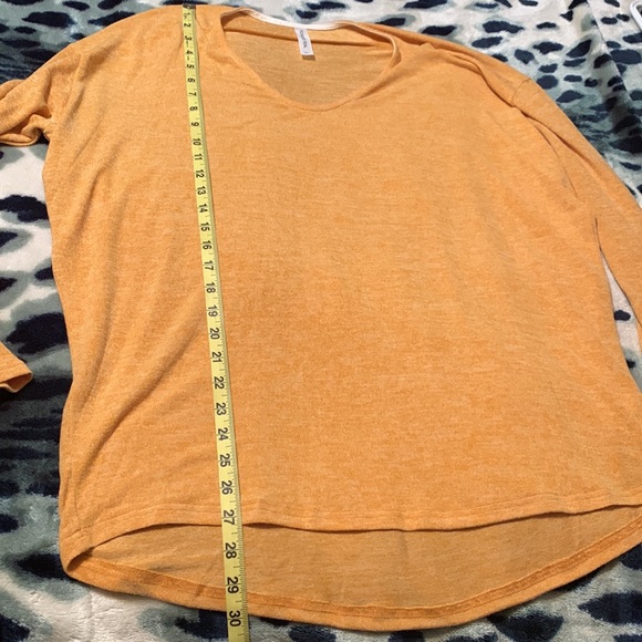 Tickled Teal mustard yellow sweater NWOT XL - Picture 6 of 12